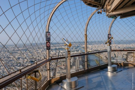 Top floor of the Eiffel Tower