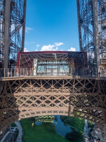 Vista de la sala Gustave Eiffel en la primera planta.
